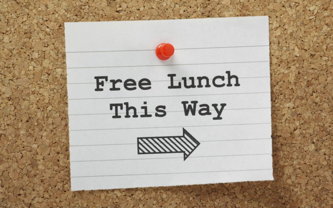 Free lunch costs too much